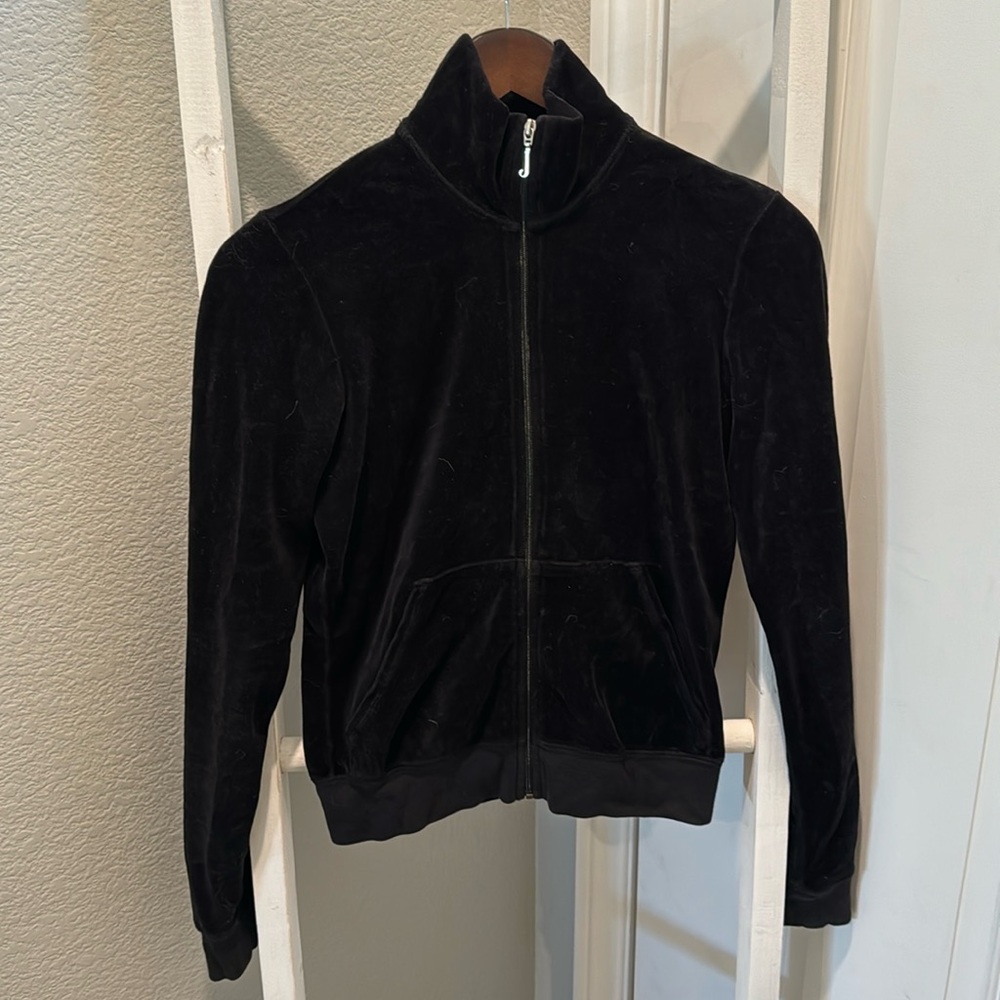 Juicy Couture Velour Collar Zipup